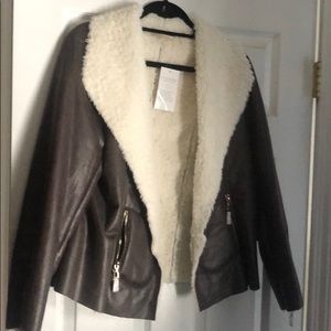 Soft Surroundings open front drape jacket